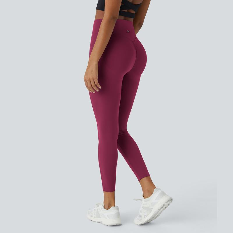Halara Women'S Ultrasculpt Socinched High Waisted Scrunch Butt Lifting Tummy Control Side Pocket Training Leggings No Front Crotch Seam #Novatopfinds #Rushready2025 #Fall #Fallfasion