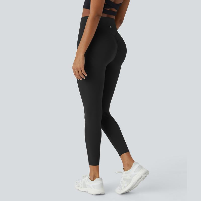 Halara Women'S Ultrasculpt Socinched High Waisted Scrunch Butt Lifting Tummy Control Side Pocket Training Leggings No Front Crotch Seam #Novatopfinds #Rushready2025 #Fall #Fallfasion