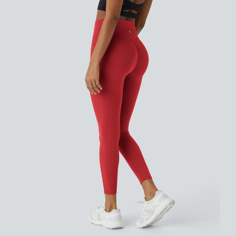 Halara Women'S Ultrasculpt Socinched High Waisted Scrunch Butt Lifting Tummy Control Side Pocket Training Leggings No Front Crotch Seam #Novatopfinds #Rushready2025 #Fall #Fallfasion