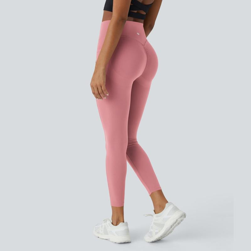 Halara Women'S Ultrasculpt Socinched High Waisted Scrunch Butt Lifting Tummy Control Side Pocket Training Leggings No Front Crotch Seam #Novatopfinds #Rushready2025 #Fall #Fallfasion