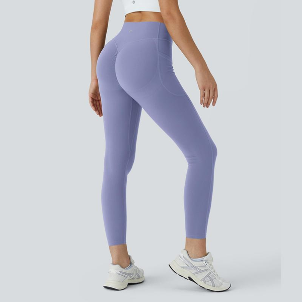 Halara Women'S Ultrasculpt Socinched High Waisted Scrunch Butt Lifting Tummy Control Side Pocket Training Leggings No Front Crotch Seam #Novatopfinds #Rushready2025 #Fall #Fallfasion