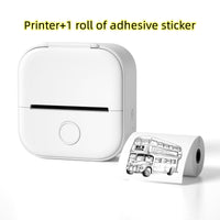 Portable Mini Thermal Label Printer Home Photo Printer Student Wrong Question Printer Bluetooth-Compatible Mini Label Printer Price Tag