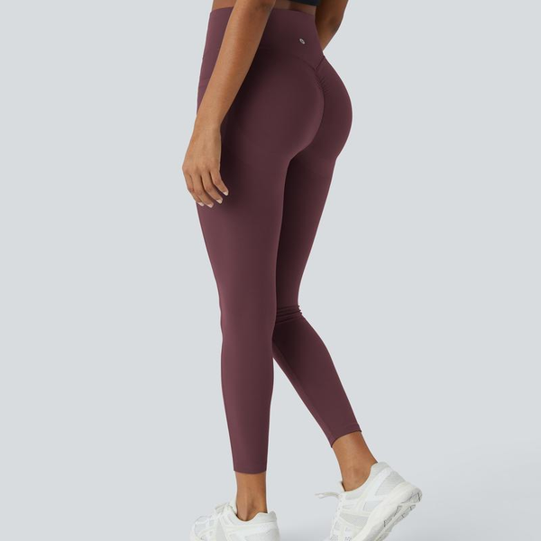 Halara Women'S Ultrasculpt Socinched High Waisted Scrunch Butt Lifting Tummy Control Side Pocket Training Leggings No Front Crotch Seam #Novatopfinds #Rushready2025 #Fall #Fallfasion