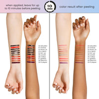 LIP LINER STAY-N - Peel-Off Lip Liner Stain - All Day & Night Lipliner with Hyaluronic Acid & Vitamin E - Long Lasting Formula - 0.12 Fl Oz / 3.5 Ml