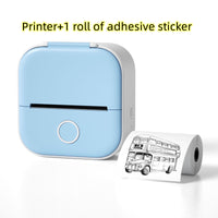 Portable Mini Thermal Label Printer Home Photo Printer Student Wrong Question Printer Bluetooth-Compatible Mini Label Printer Price Tag