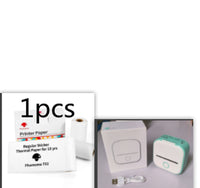 Portable Mini Thermal Label Printer Home Photo Printer Student Wrong Question Printer Bluetooth-Compatible Mini Label Printer Price Tag