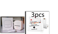 Portable Mini Thermal Label Printer Home Photo Printer Student Wrong Question Printer Bluetooth-Compatible Mini Label Printer Price Tag