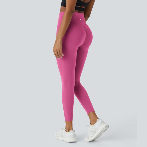 Halara Women'S Ultrasculpt Socinched High Waisted Scrunch Butt Lifting Tummy Control Side Pocket Training Leggings No Front Crotch Seam #Novatopfinds #Rushready2025 #Fall #Fallfasion